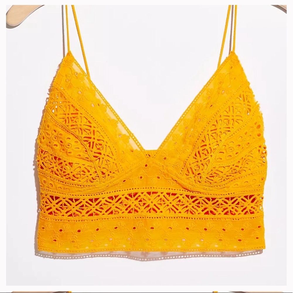 🎉HP🎉 Free People Intimately Carina Mango Bralet - Picture 8 of 10
